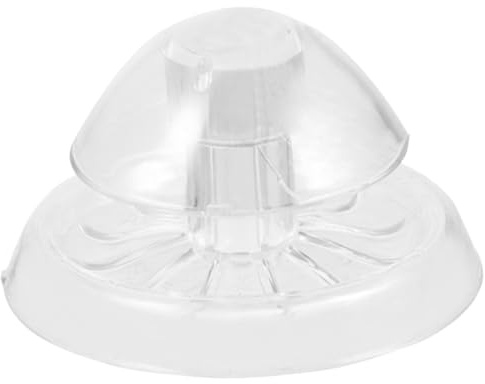 GARIOUANS Schneckenfalle Aquarium Kunststoff Transparent Klein 6cm mit Deckel Multifunktional zur Schonenden Entfernung von Schnecken und Schädlingen im Fischbecken
