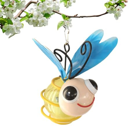 Generico Bee - Weatherproof Metal | Outdoor Decoration Bee | for Garden Yard Patio Porch Balcony Path Tree Fence Pergolas