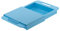 EGLEMTEK Tagliere Multifunzione da Lavello con Colino Integrato e Maniglie per Un Facile Trasporto 36 x 23 x 4 cm (Colore Azzurro)