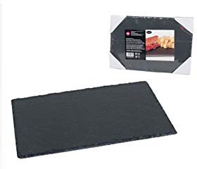 PIATTO PIANO RETTANGOLARE 20 X 30 CM ARDESIA DA SUSHI RISTORANTE CUCINA