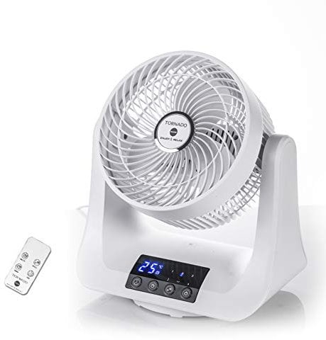 MACOM Enjoy & Relax 993 Tornado Ventilatore a Doppia Oscillazione Automatica