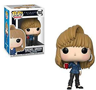 Funko POP! Vinyl: Friends: 80's Hair Rachel Green - Figuras Miniaturas Coleccionables Para Exhibición - Idea De Regalo - Mercancía Oficial - Juguetes Para Niños Y Adultos - Fans De TV