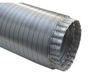 Tubo Flessibile In Alluminio Lunghezza 3 Mt Diametro 120 Mm Diankamin