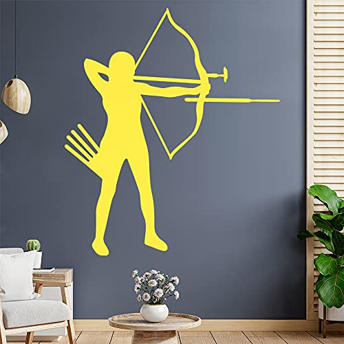 Bogenschießen Bogensport Wandtattoo Wandaufkleber Wall Sticker - Dekoration, Küche, Wohnzimmer, Schlafzimmer, Badezimmer