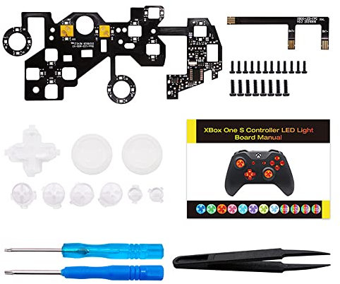 Acht Farben LED Licht Board für ZubehöR Kein SchweißEn Erforderlich für Joysticks