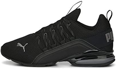 PUMA Herren Axelion Refresh Laufschuhe 45, Black Cool Dark Gray