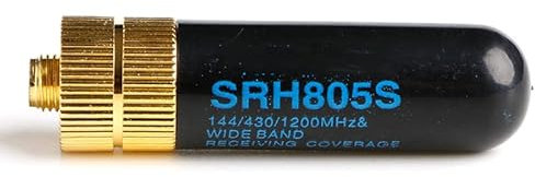 Mini antenna walkie talkie breve SRH805S SMA-F femmina Antenna a doppia banda Per Baofeng GT-3 UV-5R BF-888s Radio QX2B