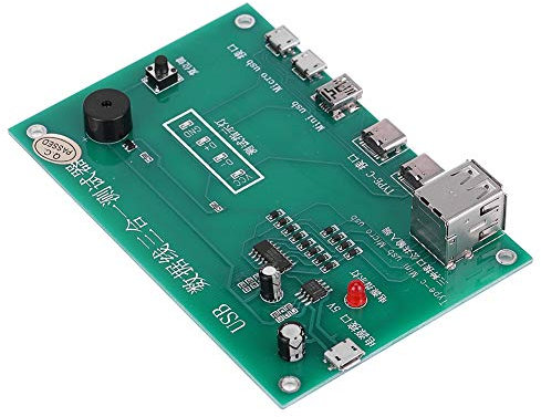 Tester per Cavi USB, Tipo C Mini USB Micro USB 3 in 1 Apparecchio per Test Cavi Dati Preciso Cavo USB Triad Tester