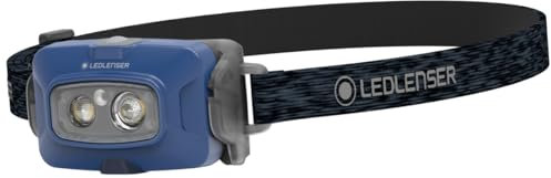 Ledlenser HF4R Core Headlamp LED recargable | Linterna frontal LED 500 Lumen | Linterna frontal para aventuras con luz roja | Linterna frontal para exteriores | Linterna frontal impermeable IP68