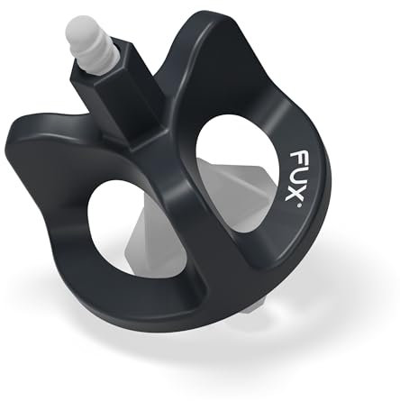 FUX Fliesen Nivelliersystem 1mm, Fliesenleger Set: 100 Zughauben + 200 Gewindelaschen 1mm, Fliesenverlegehilfe Set Fliesen Verlegesystem Fliesenleger Werkzeug Set (300 Set 1mm)