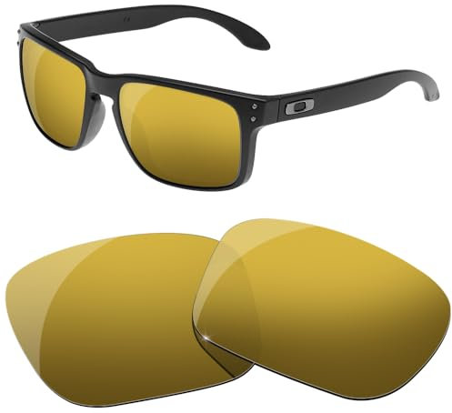 HiCycle2 Verres polarisés de rechange pour lunettes de soleil Oakley Holbrook XL OO9417 59 mm - Plusieurs options, bronze, nothing