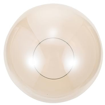jojofuny Glas Lampenschirm 15cm Cognacfarben Tisch Und Bodenlampe Lichtzubehör Mit 7cm Mittelöffnung Vielseitig Dekoratives Lampenzubehör Für Wohnraumbeleuchtung