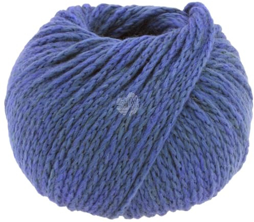 LANA GROSSA Cool Merino Big | Voluminöses Kettengarn aus klassischer Merinowolle | Handstrickgarn aus 90% Schurwolle & 10% Polyamid | 50g Wolle zum Stricken & Häkeln | 90m Garn FB 233