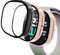 Diruite 2 Stück Hülle für Google Fitbit Ace LTE Schutzhülle mit Glas Displayschutz,Ultradünne PC HD Hartglas Schutz Case für Google Fitbit Ace LTE Cover