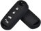 XEBRAD 4 Buttons Silicone Remote Key Case Cover Fob Shell Skin Keyring Holder Protector, for Mazda, 3 5 6 CX-5 CX-7 CX-9, Miata MX-5 car key shell