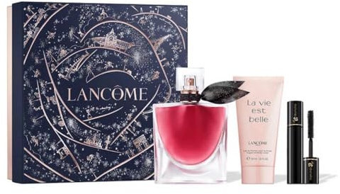 Lancome La Vie Est Belle Elixir Geschenkbox für Damen, Eau de Parfum, 50 ml, Körpermilch, 50 ml, Mascara 2 ml