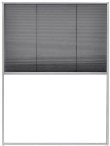 Zanzariera per Finestra del Tetto, Zanzariera Velux da Tetto, Zanzariera plissettata per Finestra, in alluminio, 60 x 80 cm