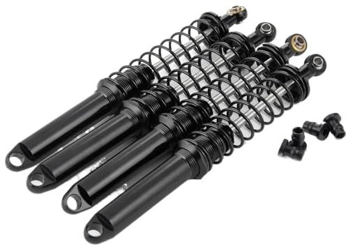 EHxCUF Aluminium-Stoßdämpfer Kompatibel mit 1/10 RC-Crawler-Autos, kompatibel mit Wraith-Modell, 90 mm, 100 mm, 110 mm, 120 mm(90MM 4PCS)