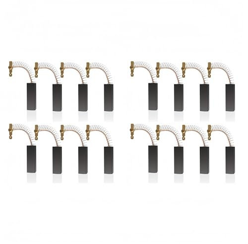 LGFMN Escobillas de carbón for Lavadora 154740 Escobillas de carbón Escobillas de carbón for Motor lavadoras compatibles con Bosch Siemens(16pcs)