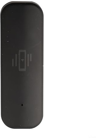 Para sensor de vibración Zigbee, para detector de movimiento inteligente Tuya, con monitoreo remoto en tiempo real, recordatorio de vibración y batería baja, para seguridad del hogar (para WiFi negro)