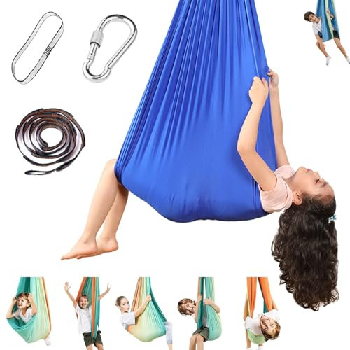 Set altalena terapeutica per uomini e donne, ideale per stimolazione sensoriale, yoga, 200 kg max