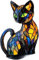 Sherum GlowKitty(17 * 19.5 * 13CM,Cat Lamp)