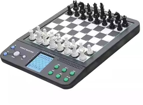 Intelligentes elektronisches Schachspiel, interaktives elektronisches Schachspiel mit LCD-Bildschirm, Einzelspieler-Computerspiel, einfache Bedienung, für Kinder und Erwachsene, zum Schachlernen