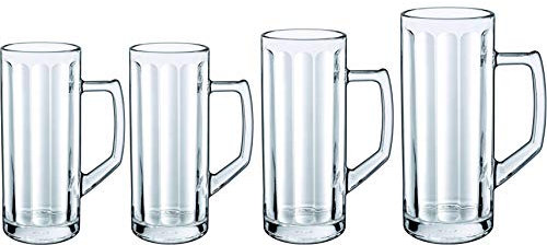 6 Bierseidel Reno Optik in versch. Größen erhältlich - geeicht Größe 0,4L geeicht