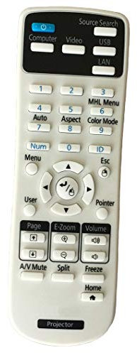 Aimple Fernbedienung für EPSON EB-U04 EB-U32 EB-W04 EB-W32 EB-X31 EX3240 Projektor