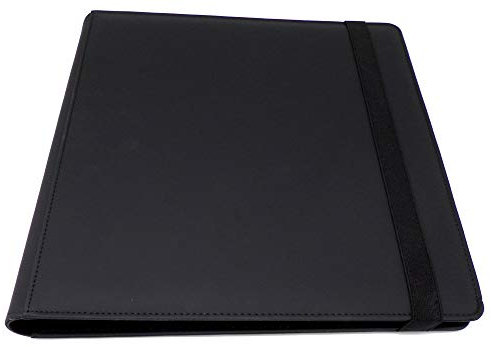 docsmagic.de Pro-Player Premium 12/24-Pocket Playset Album Black - 480 Card Binder - MTG - PKM - YGO - Kartenalbum Schwarz