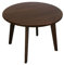 American Trails Tavolino rotondo in legno americano massiccio, 61 cm, colore: ciliegio antico