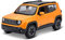 Maisto Jeep Renegade: Modellauto im Maßstab 1:24, Türen und Motorhaube beweglich, 20 cm, orange (531282OR)