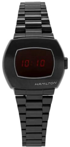 Hamilton Armbanduhr PSR Digital Quarz Schwarz H52404130