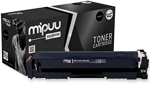 Mipuu Toner kompatibel für Canon 045H Schwarz Black für Canon I-Sensys LBP610 LBP611 LBP611CN LBP613 MF630 MF631 MF633 MF635 MF636 LBP610 LBP611 LBP613