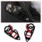Generico L-MEIQUN Meccanismo Visiera Di Caschi Moto Per K3SV E Per K1 Visiera Moto Di Base Per AGV K5 (Colore : Black red)
