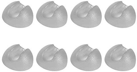 Housoutil Haarnadel Tischbeine Beinschoner, Haarnadel-Beinschutzfüße Für 3/8-1/2 Dicke Stangen Möbel Tischstuhlfüße Bodenschutzspitzen Tischstuhlbeingummikappen Tischstuhlbeinpolster