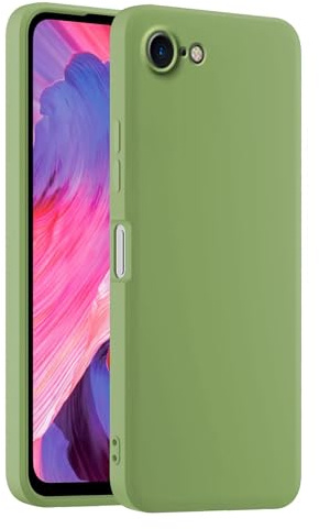 HULLIN Colorful Silicone Phone Case Cover, Suitable for iPhone 7 / iPhone 8 / iPhone SE 2020 / SE 2022 (4.7) - Matcha Green