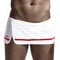 Alienjoy Herren Baumwolle Side Schlitz Boxer Trunks Boxershorts Röcke Lounge Shorts Sport Boxer Brief für Zuhause Sauna Strand
