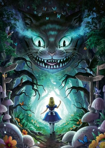 Ravensburger Puzzle 12000526 - Abenteuer mit Alice - 1000 Teile Puzzle für Erwachsene und Kinder ab 14 Jahren,