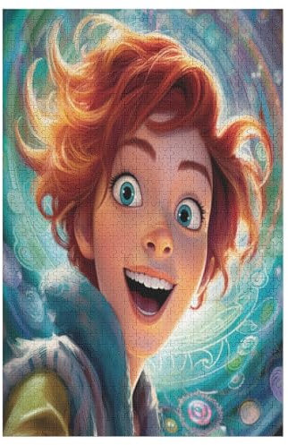 Pixie Puzzle 1000 PCS - Erwachsenenpuzzle Mit - Geschicklichkeitsspiel Für Die Ganze Familie - Ideal Als Holzpuzzle