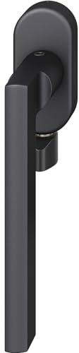 FSB Fenstergriff 34 1035 mit Selbstverriegelung, Aluminium schwarz matt