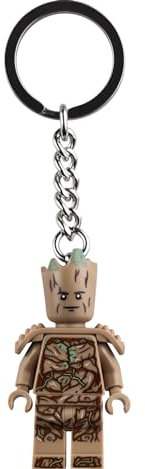LEGO Marvel 854291 Porte-clés Groot à partir de 6 ans, marron