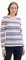 TOM TAILOR Damen Basic Strickpullover aus Bio-Baumwolle, 36208 - Colorful Knit Stripe Design, XL