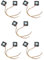 Fegtrty 10 Pcs 3 Broche 40mm PC Ordinateur Ventilateur de Refroidissement DC 12V Noir, 750113994