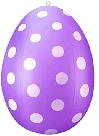 Carriere Aufblasbare Ostereier, Ostereier, Osterdeko Ostereier zum Aufhängen für Draußen, Ostereier, Lila