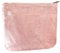 DAMILY Grande trousse de toilette de voyage étanche avec fermeture éclair et paillettes pour femme, rose, Unisexe