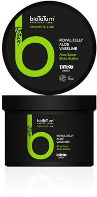 Petrolatum Jelly für Tattoo mit Aloe 500ml. - Tattoo Pflegesalbe - Für Tätowierer und Nachsorge – Tattoo-Salbe zur Nachsorge - Sparsam im Verbrauch
