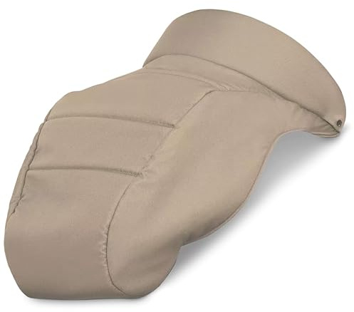 my junior® NOAX² Fußsack | Windschutz, Fußabdeckung für Deinen 2-in1-Kinderwagen NOAX² (Urban Beige)