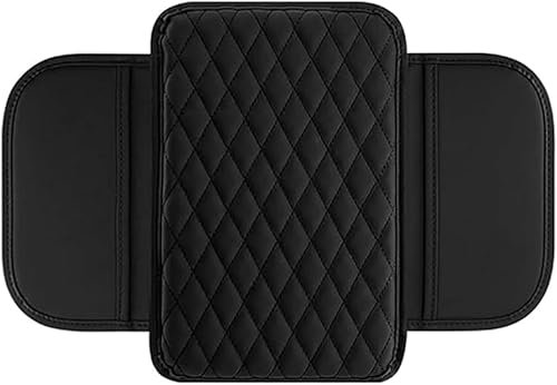 Ceeyoll Leather Car Armrest Box Pad， Armlehne Auto， Auto Armlehne Kissen SchüTzt， Memory Foam Leder Armlehne Abdeckung， Armlehnenmatten FüR Alle Arten Von Autos