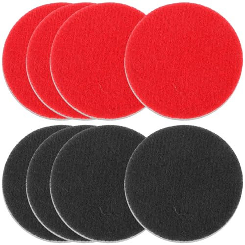 Katyjun 8Pcs Polierscheibe 125mm, Waschbar Polieraufsatz Exzenterschleifer
